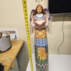 Jim Shore Heartwood Creek Purple Base Figurine